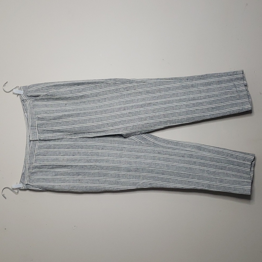 Coldwater Creek Linen Comfort waist pants size 18
